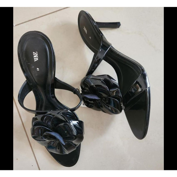 ZARA Heeled Sandals NWT - Picture 6 of 16